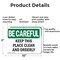 Signmission Safety Culture Sign, 10 in Width, Aluminum, Rectangle OS-2PACK-BC-A-710-L-10033 - alternate 2